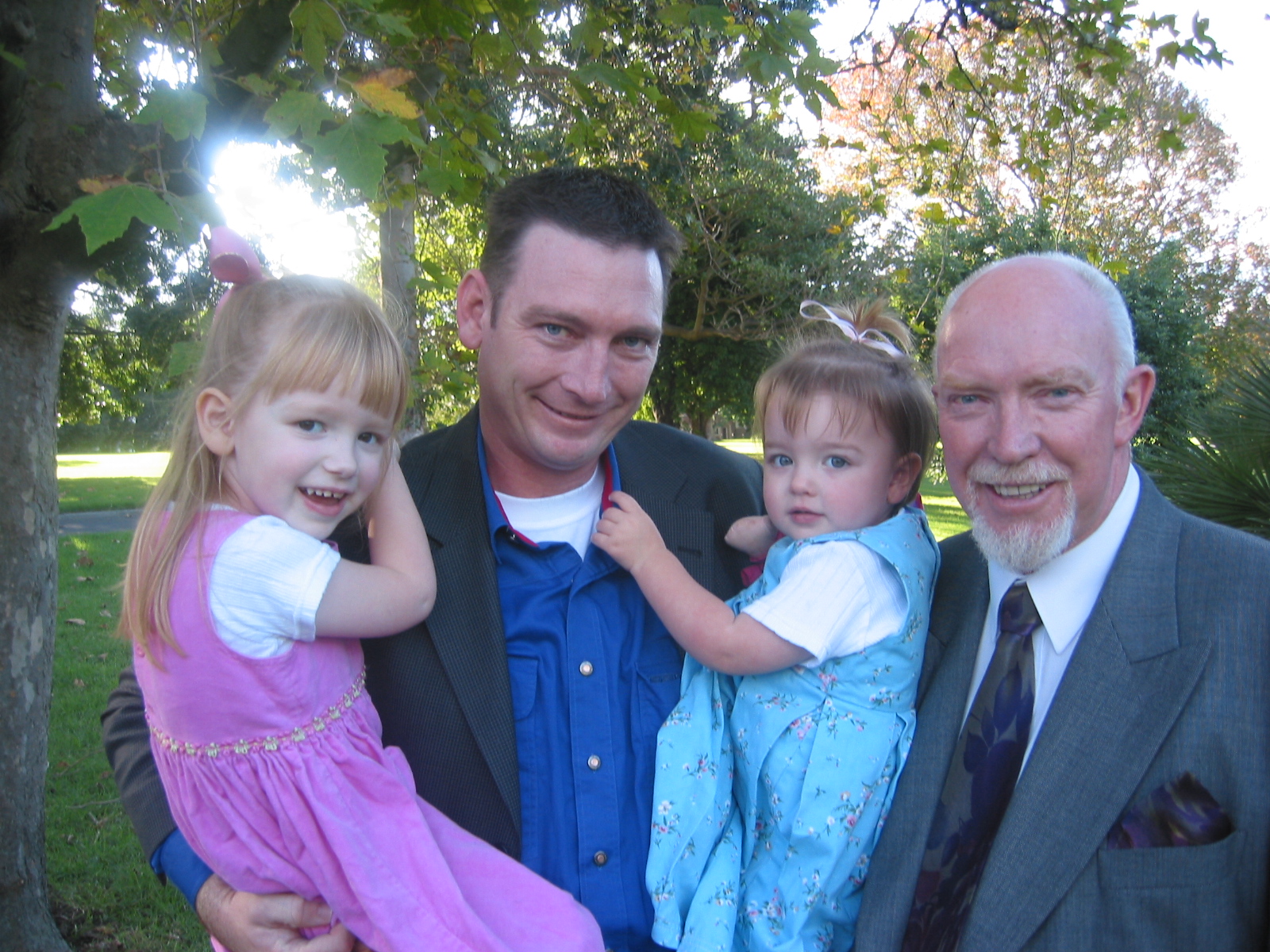 Michael, Ken, Maddy and Katie at Brendan & Sarah's wedding
