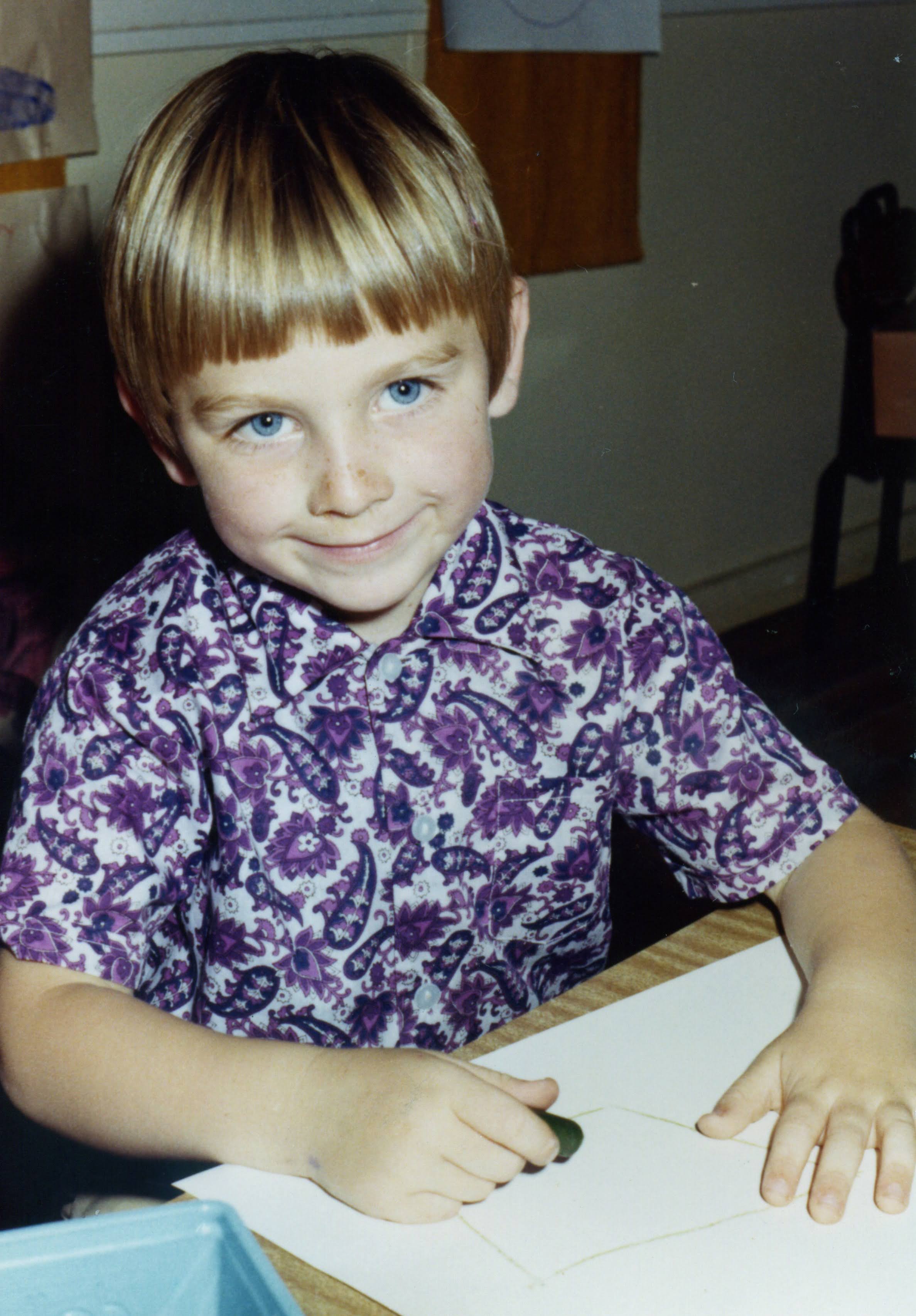 Michael at preschool