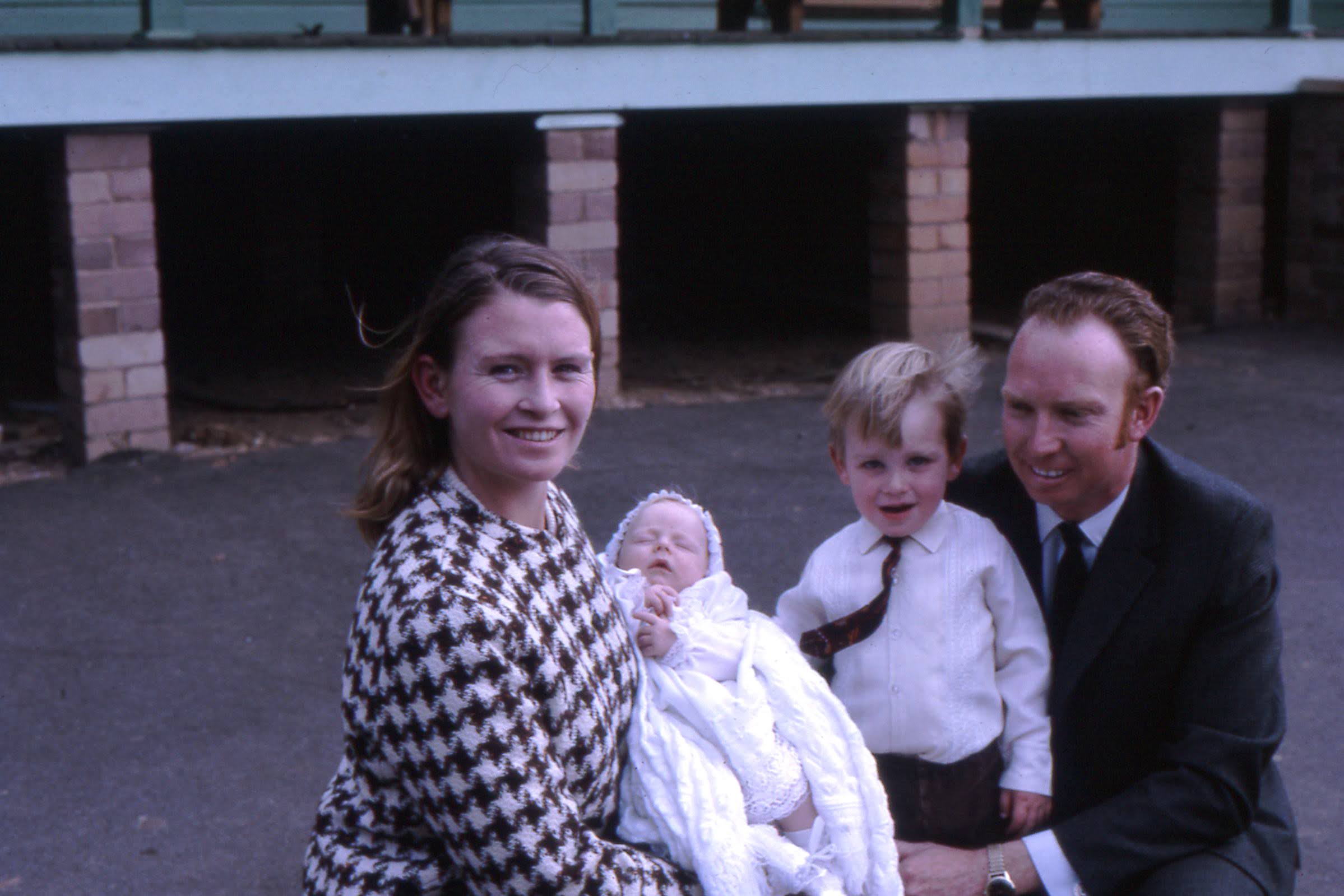 Ken, Camille, Michael and baby Brendan