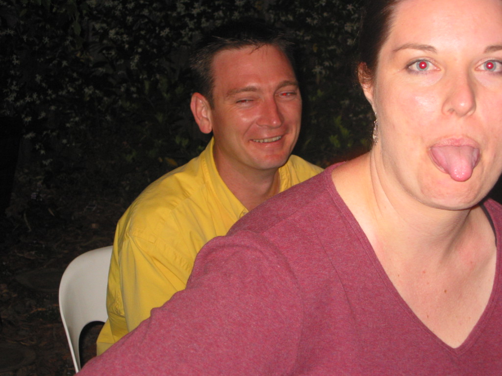 Michael and Hilary party at Erskineville