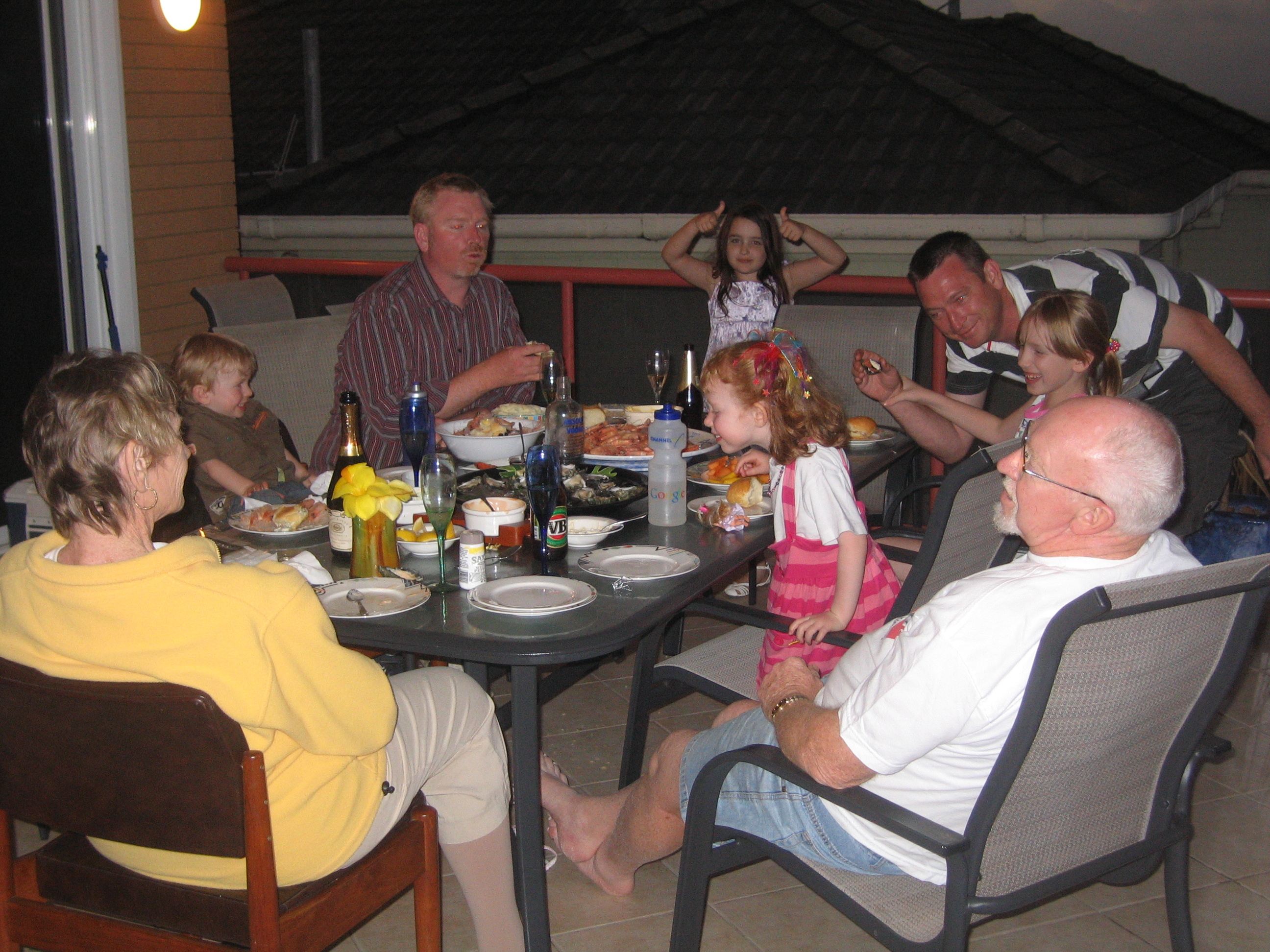 Sainsbury clan Forster party.