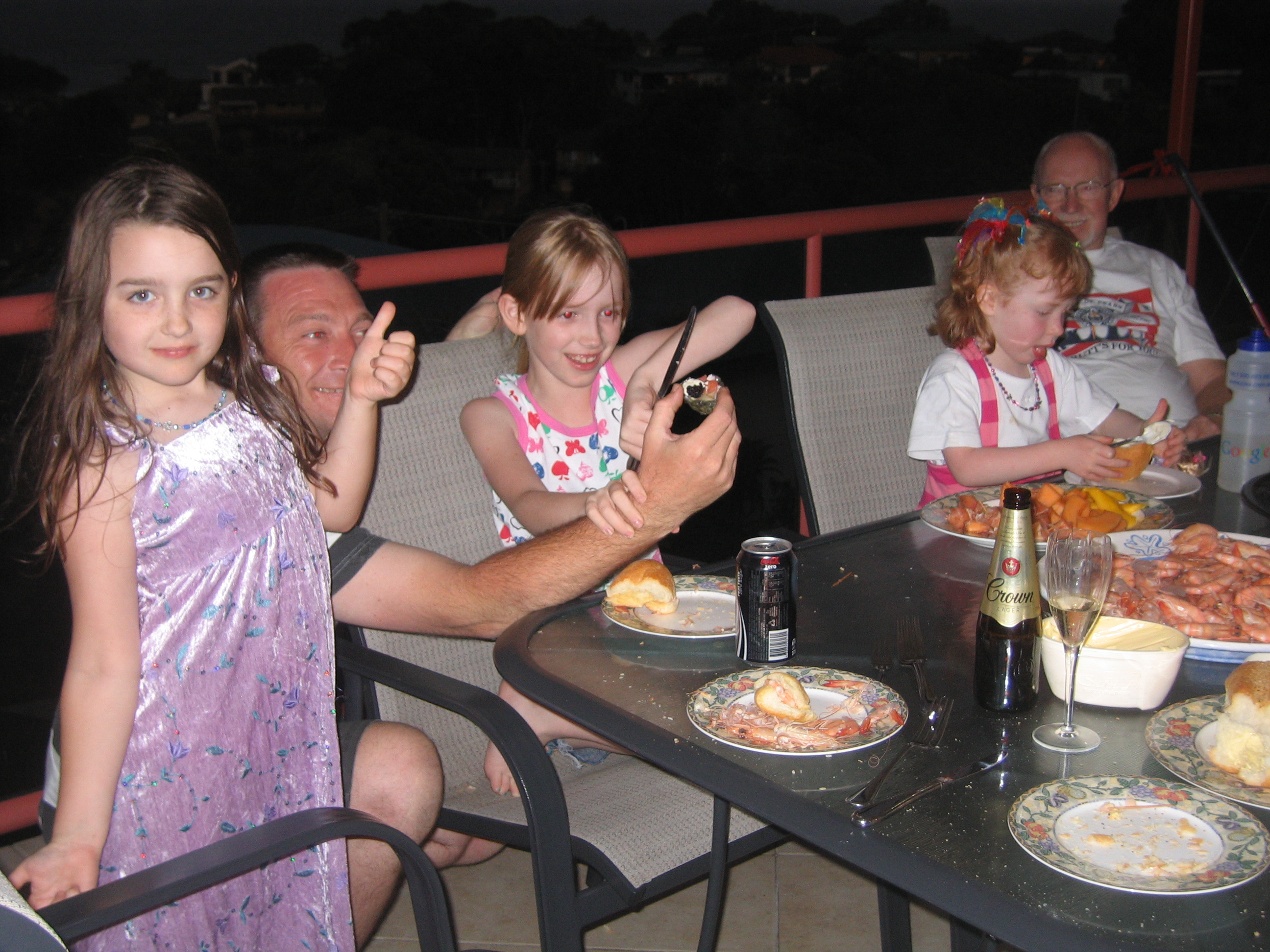 Sainsbury clan Forster party.