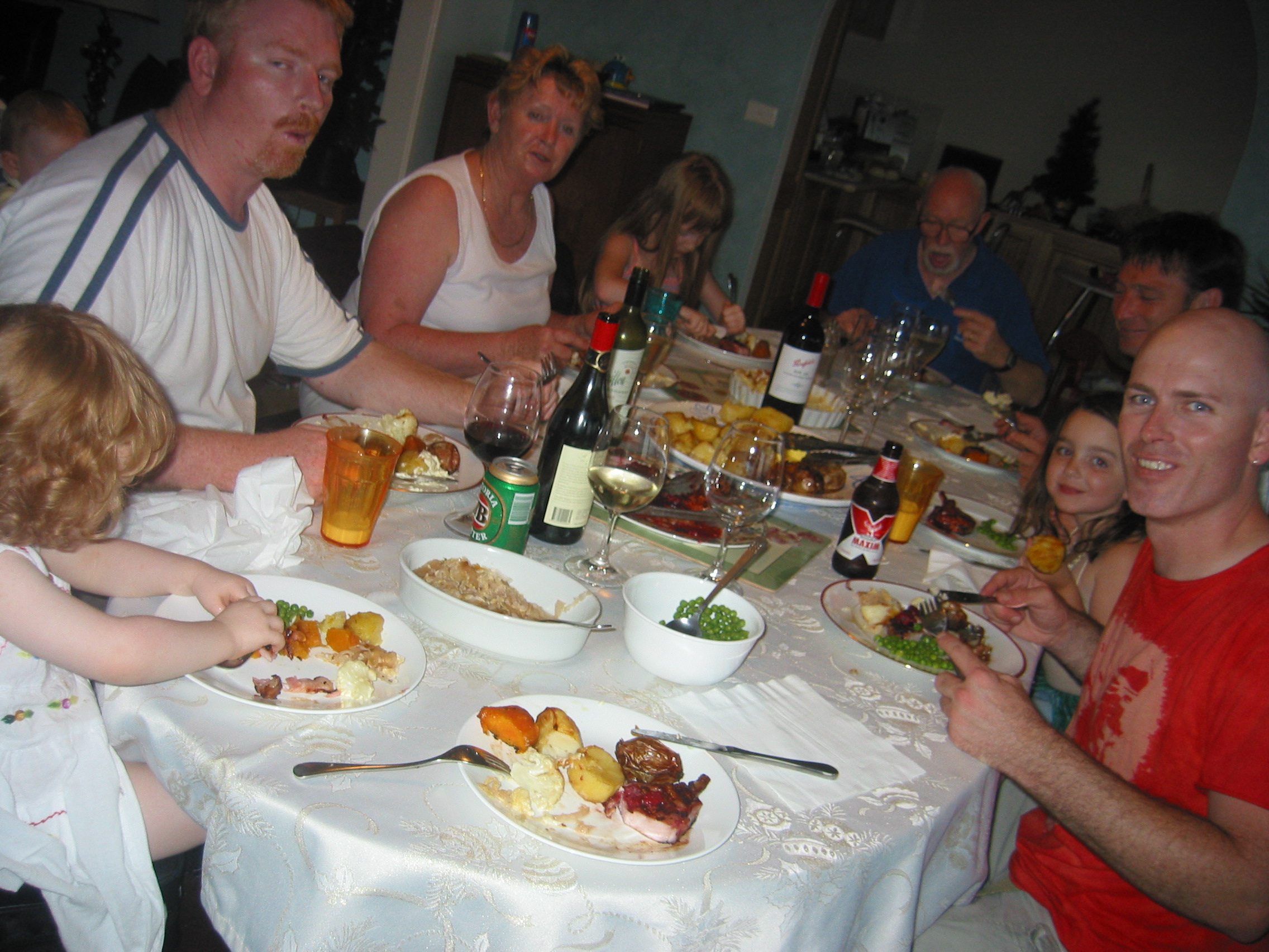 Christmas feast in Forster