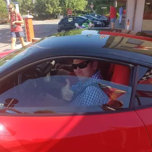 Michael in his GTR R35