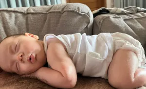 Oscar sleeping