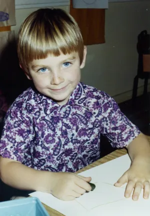 Michael at preschool