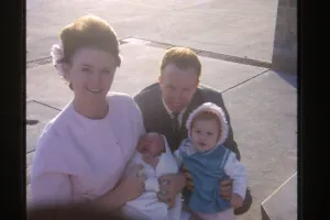 Camille, Ken, baby Michael and cousin Kathy
