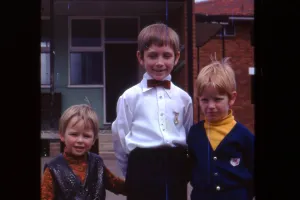 Michael's first communion