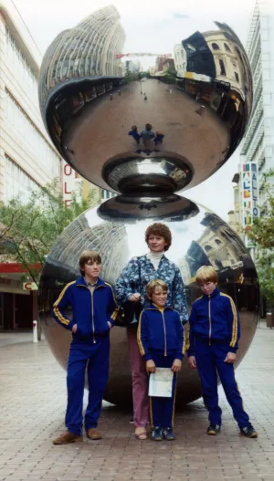 Camille, Michael, Brendan & Gavin in Adelaide