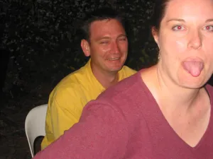 Michael and Hilary party at Erskineville