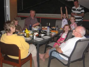 Sainsbury clan Forster party.