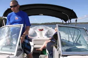 Fun on the water with Michael, Myall Lakes