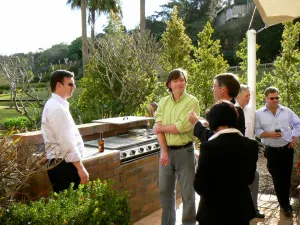 Michael, Steve and work colleagues